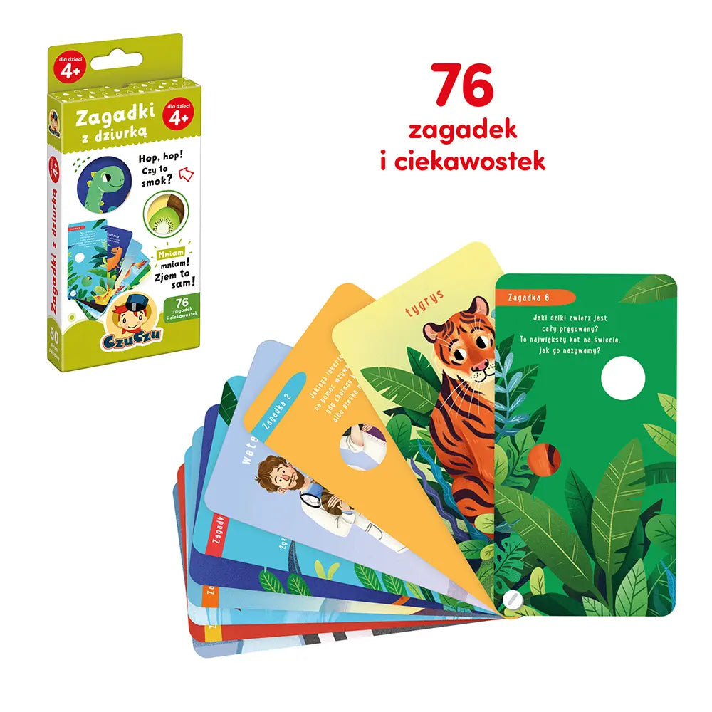 CzuCzu Zagadki z dziurką 4+ 73296