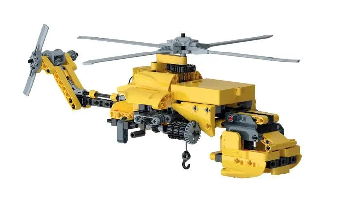Naukowa zabawa laboratorium mechaniki helikopter ratowniczy