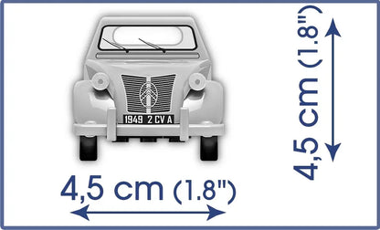 COBI Youngtimer Citroen 2CV TypeA 80kl 1949 24510