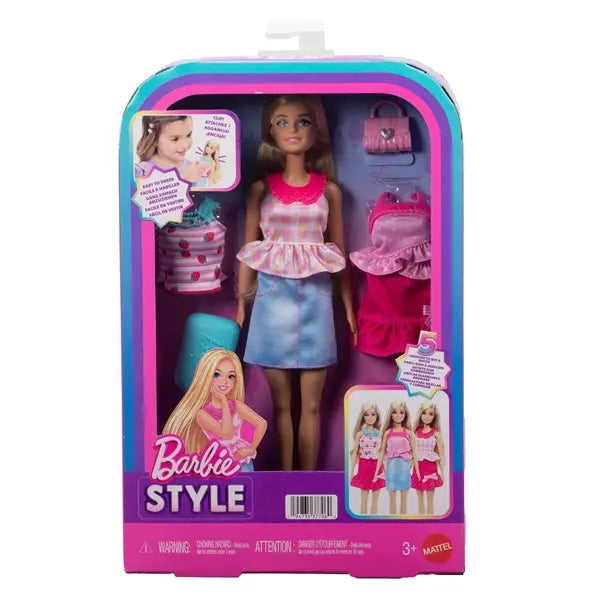 Barbie lalka z zestawem ubranek