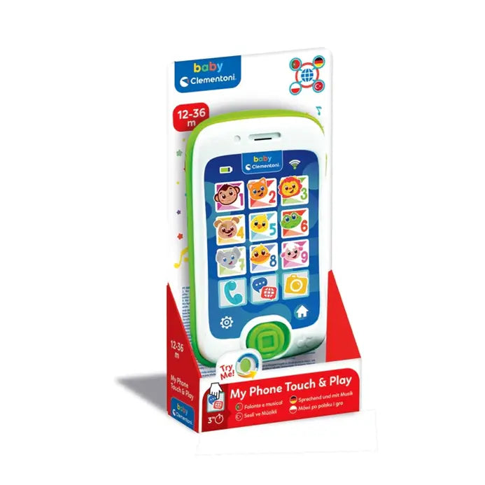 Mówiący smartfon dotykowy