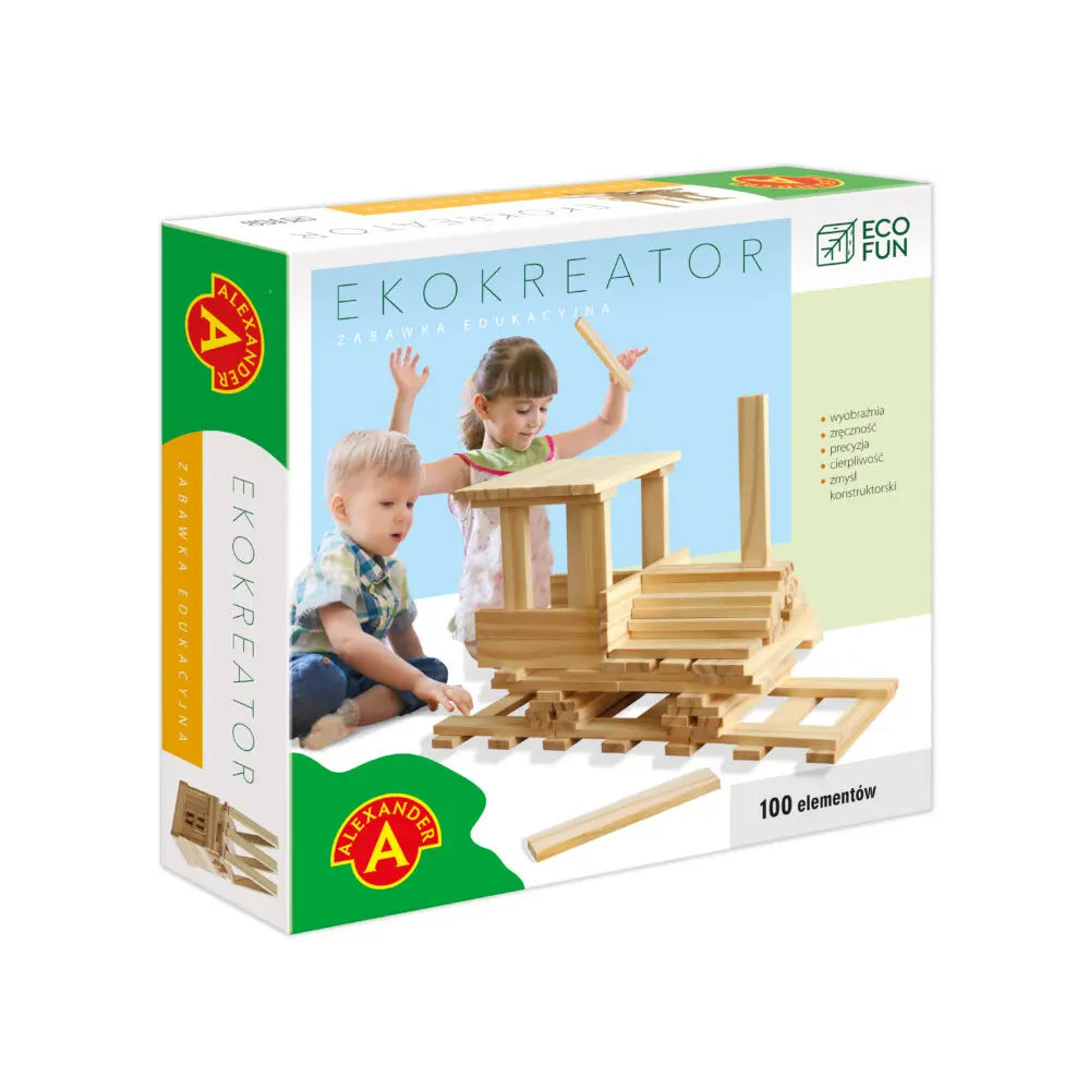Eco fun ekokreator 100 elementów