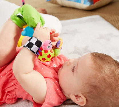 TOMY Lamaze robaczki zestaw grzechotek na rączki LC27634