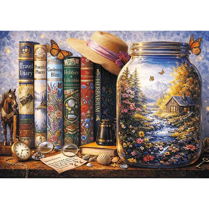 PUZZLE 1000 Opowieść zaklęta w słoiku 10999