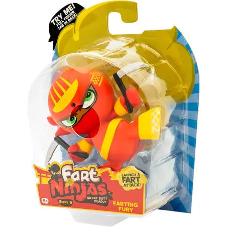 Fart ninjas figurka z dźwiękiem farting fury