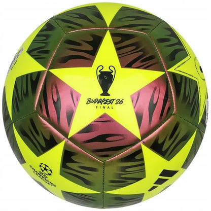 Piłka nożna Adidas Champions League neonowa