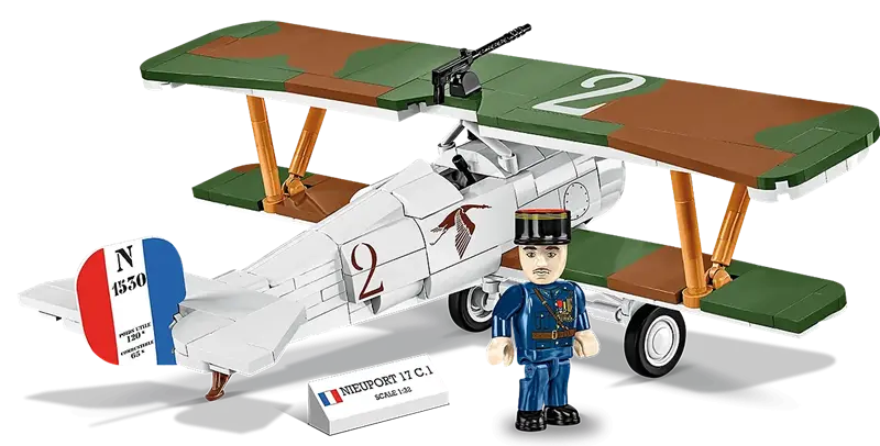 Klocki Historical Collection Great War Nieuport 17 C.1 277 kl