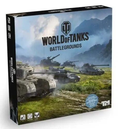 Gra planszowa world of tanks : battlegrounds