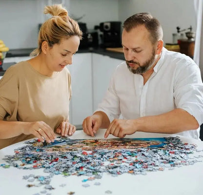 Puzzle 500 Hot Wheels Lata 80 - te