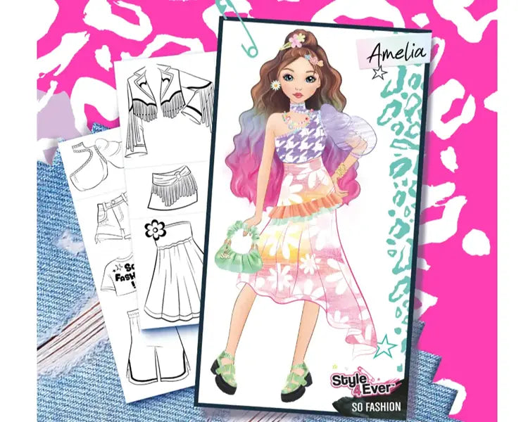 Projekt Moda - Podświetlana tablica do projektowania