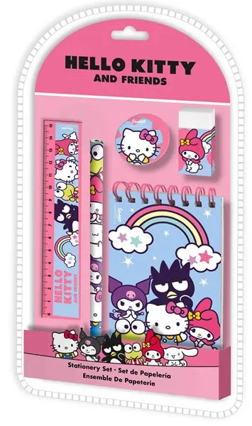 Hello Kitty zestaw piśmienniczy 5 elementów