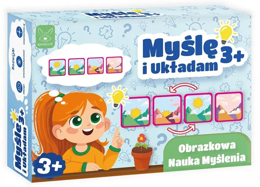 Gra Myślę i układam 3+