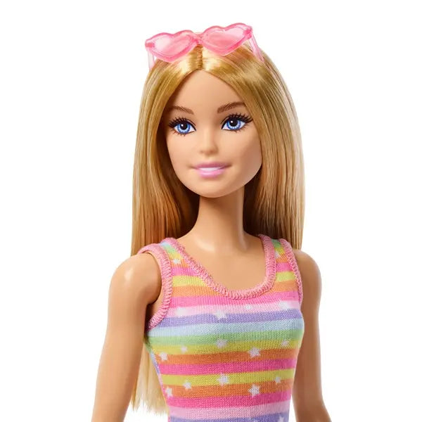 Barbie lalka i piesek na wrotkach