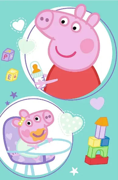 Puzzle Premium Plus Kids Świnka Peppa 30 ele, Peppa ma plan i kolekcjonerski plakat