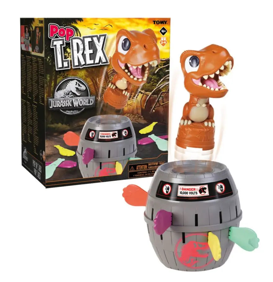 Tomy games gra pop up t-rex