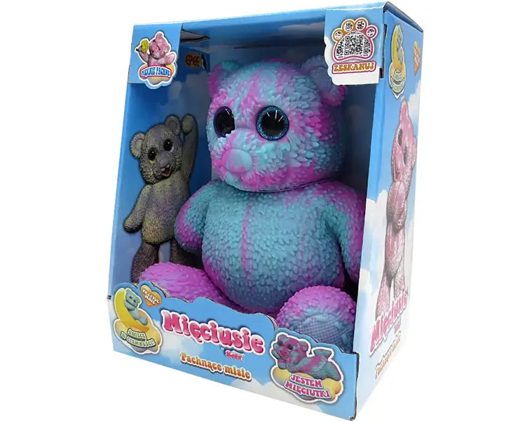 Mięciusie - Pachnące misie, 28cm miętowo-różowy