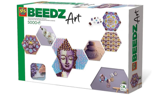 Beedz art motywy orientalne 6-ciokąt