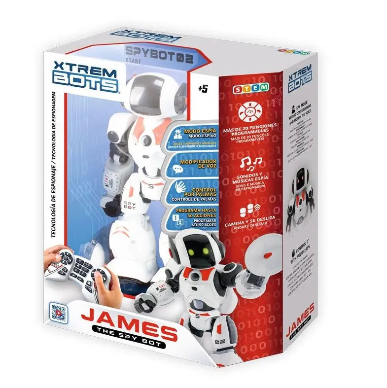 Xtrem bots james szpiegowski robot