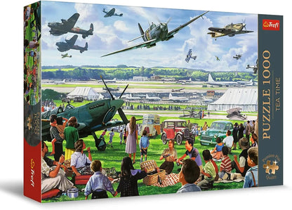 Puzzle 1000 premium plus tea time: pokaz lotniczy