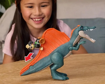 Psi Patrol Dino film, figurka Rexa i Spinozaur