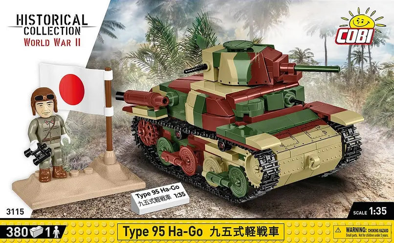 HC WWII Type 95 HA - GO 380 elementów
