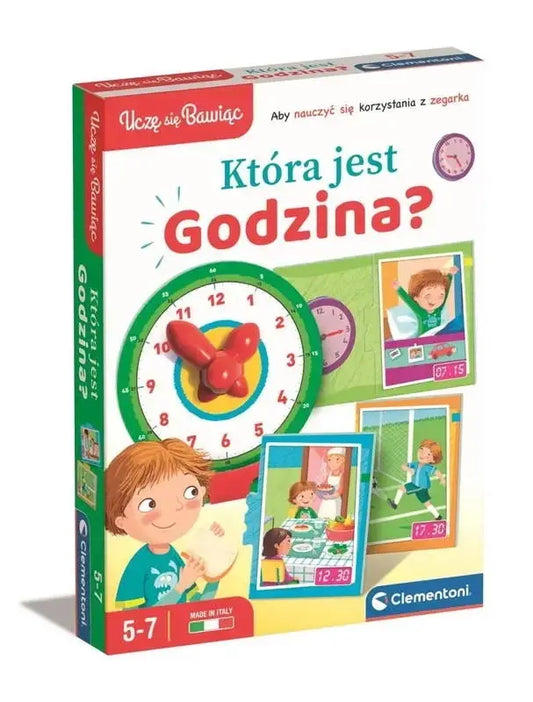 Uczę się bawiąc! Która jest godzina?