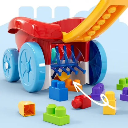 MEGA BLOKS wagonik+klocki JFR30 /2
