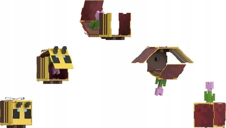 Minecraft figurka 2w1, pszczółka