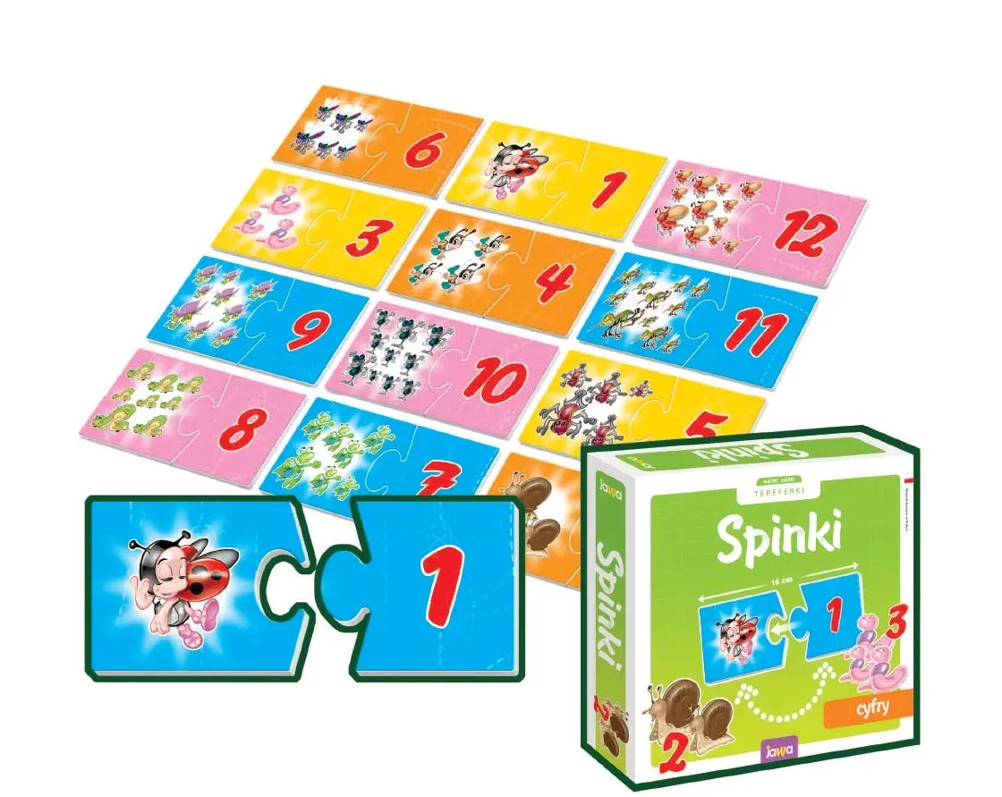 Gra Spinki - Cyfry