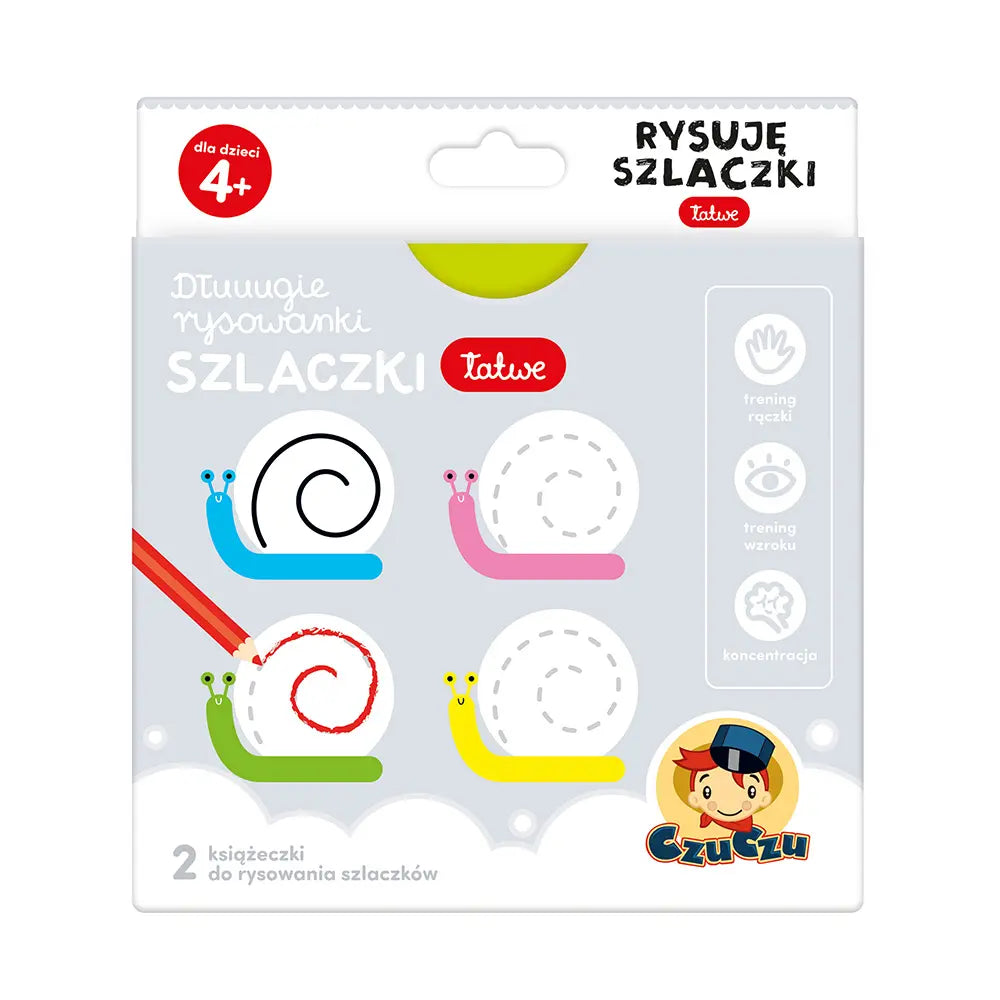 Dłuuugie rysowanki 4+ rysuję szlaczki łatwe