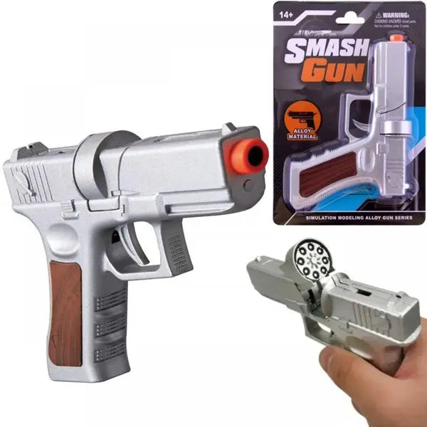 Pistolet metalowy na spłonkę