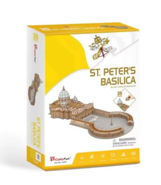 Cubic fun puzzle 3d bazylika śwpiotra