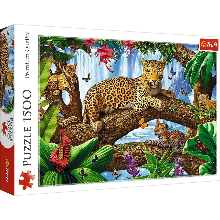 Puzzle 1500 odpoczynek wśród drzew