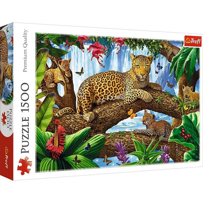 Puzzle 1500 odpoczynek wśród drzew