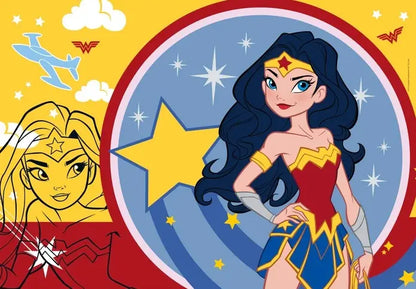 Clementoni puzzle 3x48 elementów SuperKolor DC Comics