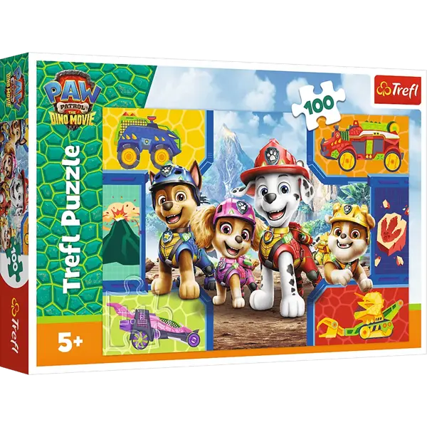 PUZZLE 100 Psiaki i dinozaury / Psi Patrol 16548