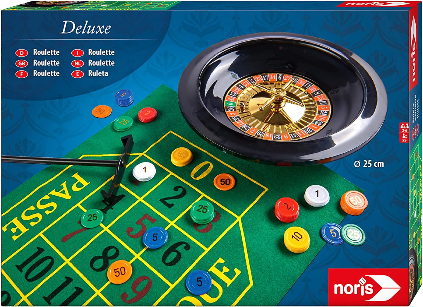 Noris Deluxe Ruletka 25cm 610-4613