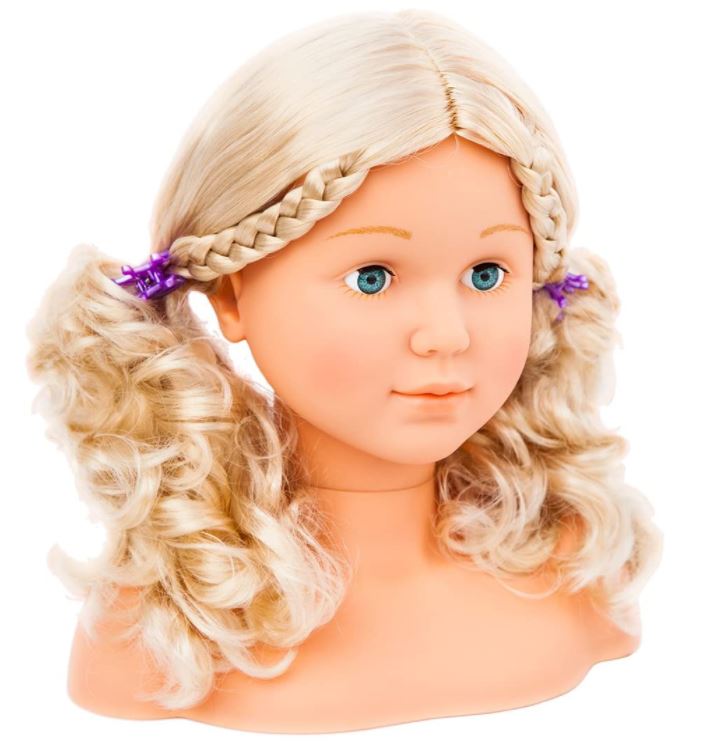 BAYER głowa d/czes blond 27cm+akces 90005AB 00337