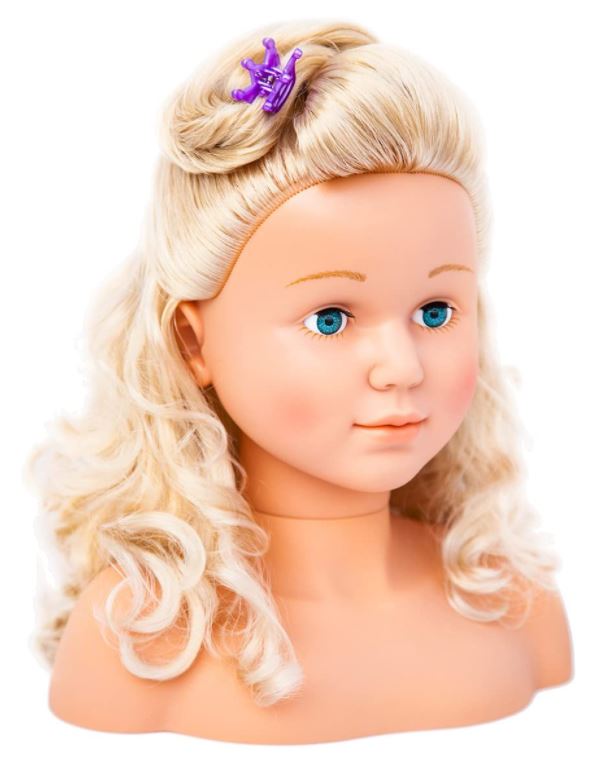BAYER głowa d/czes blond 27cm+akces 90005AB 00337