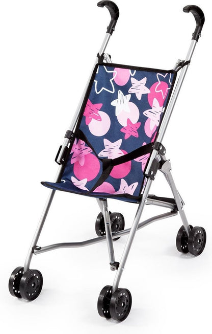 BAYER Wózek parasolka Buggy granat+gwiazdki 30569