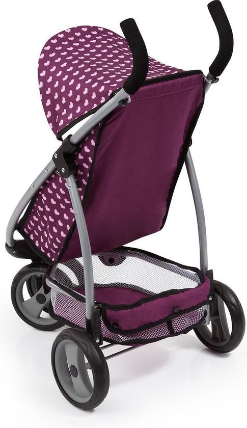 BAYER Wózek spacer.sport.Jogger fiolet+j.róż 39937