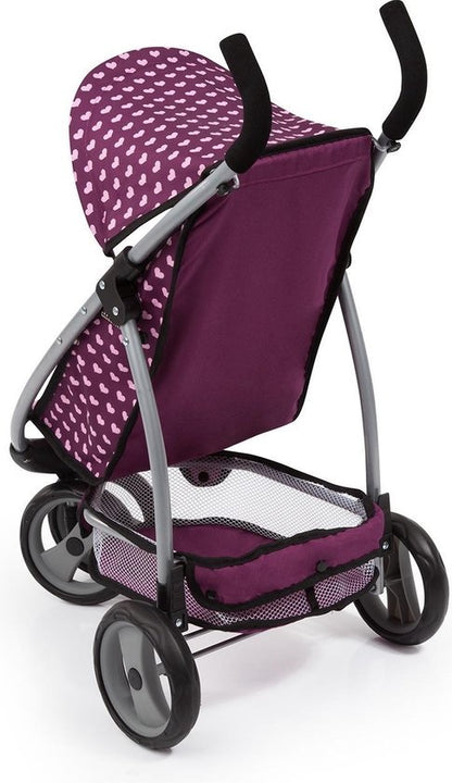 BAYER Wózek spacer.sport.Jogger fiolet+j.róż 39937
