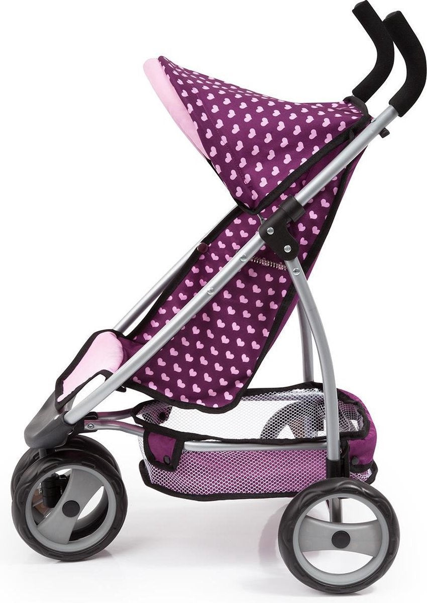 BAYER Wózek spacer.sport.Jogger fiolet+j.róż 39937