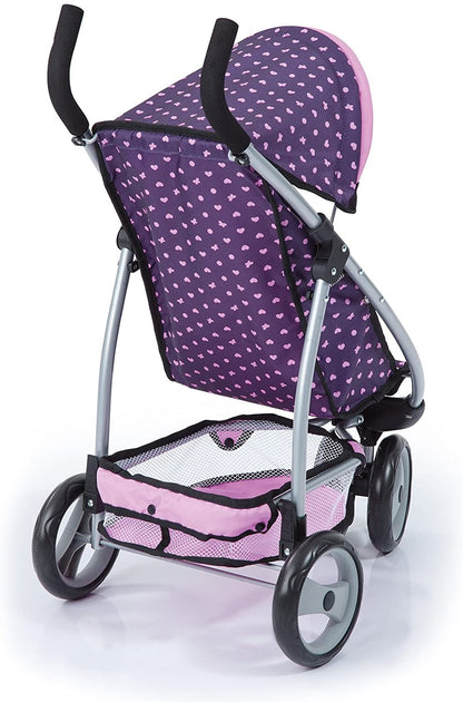 BAYER Wózek spacer.sport.Jogger fiol+wróżka 39975