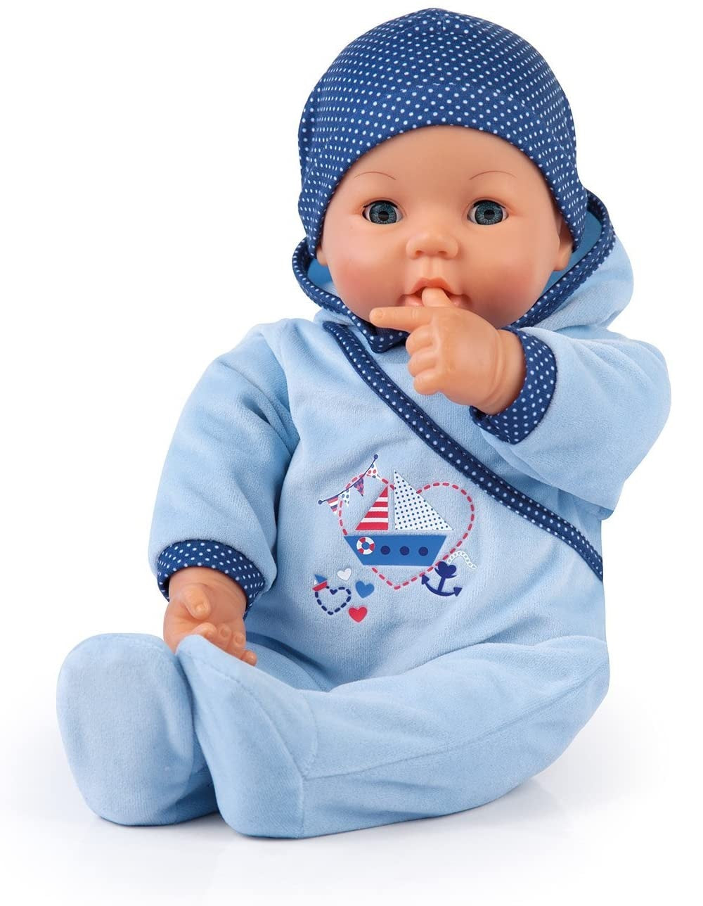 BAYER Bobas Hello baby Boy 46cm 94683AA
