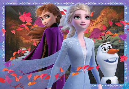 RAV puzzle 2x24 Frozen Mroźne przygody 05010