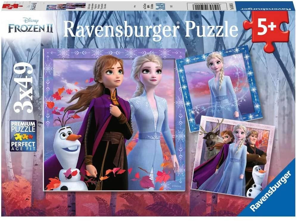 RAV puzzle 3x49 Frozen2 Podróż 05011