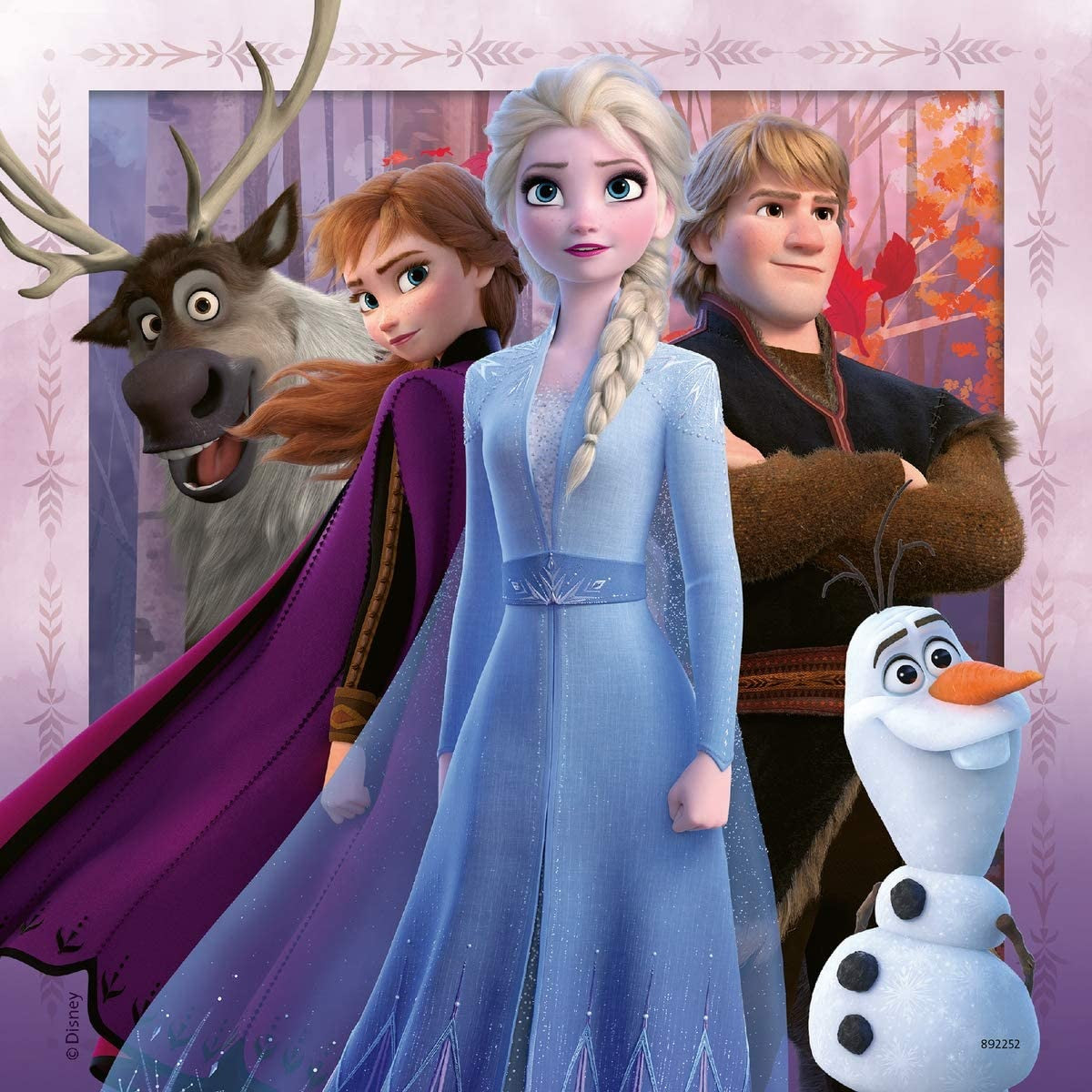 RAV puzzle 3x49 Frozen2 Podróż 05011