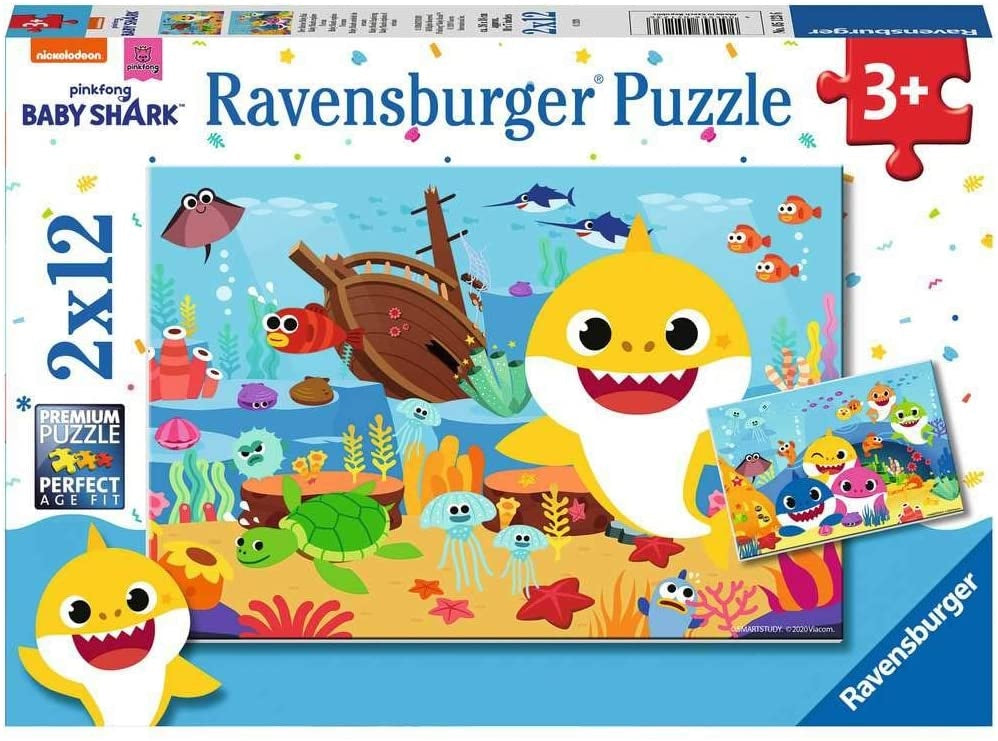 RAV puzzle 2x12 Baby Shark 05123