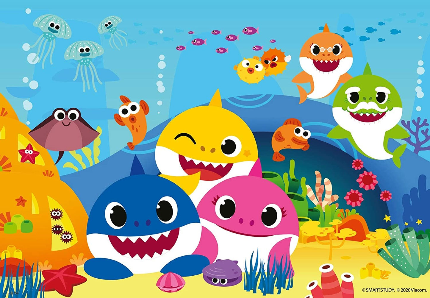 RAV puzzle 2x12 Baby Shark 05123